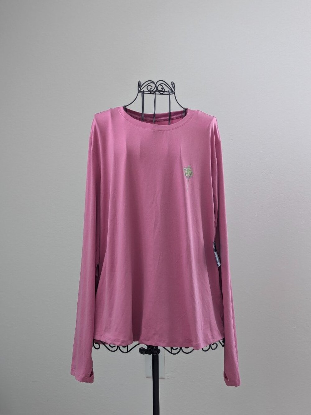 Silver Bait NWT UPF 50+ Palm Tree Performance Long Sleeve XL